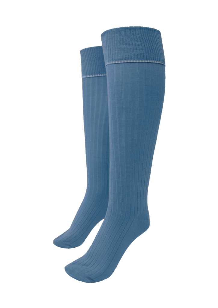 St Patrick's College Sock Cornflower Blue (2 Pack)